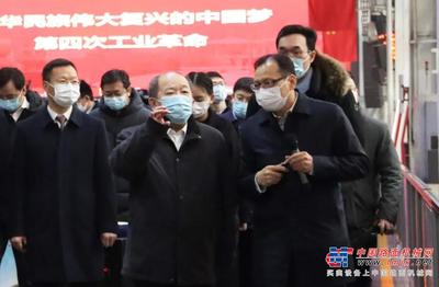 国家发改委副主任宁吉喆一行调研三一